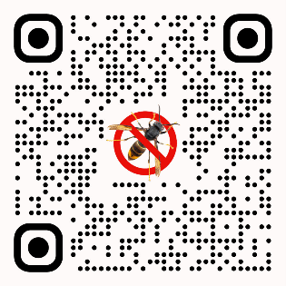 QR-Code asiatische Hornisse